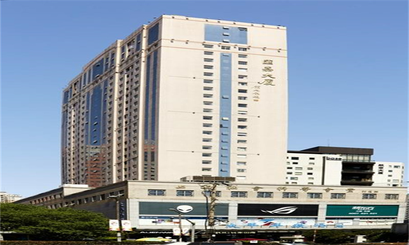 杭州市拱墅区中心区域的嘉汇大厦