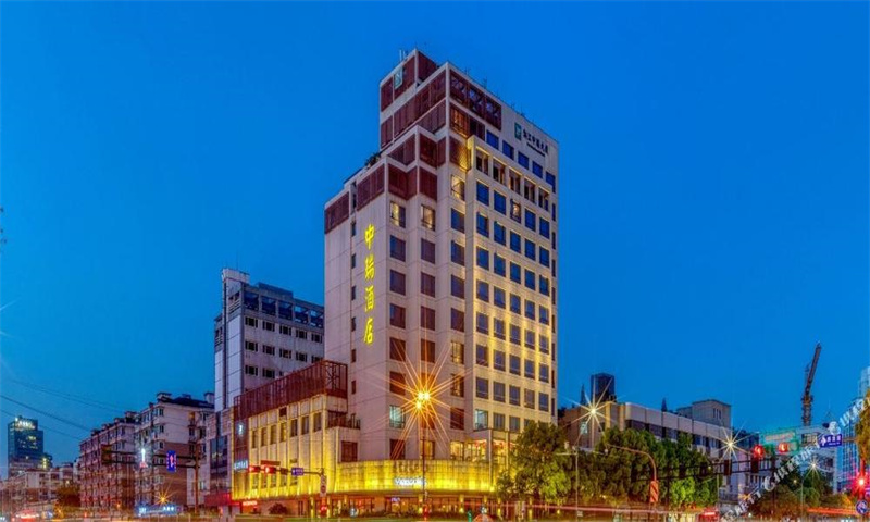 杭州市拱墅区中心区域的中瑞大厦
